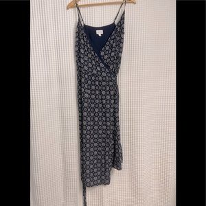 Frank & Oak Patterned Wrap Dress